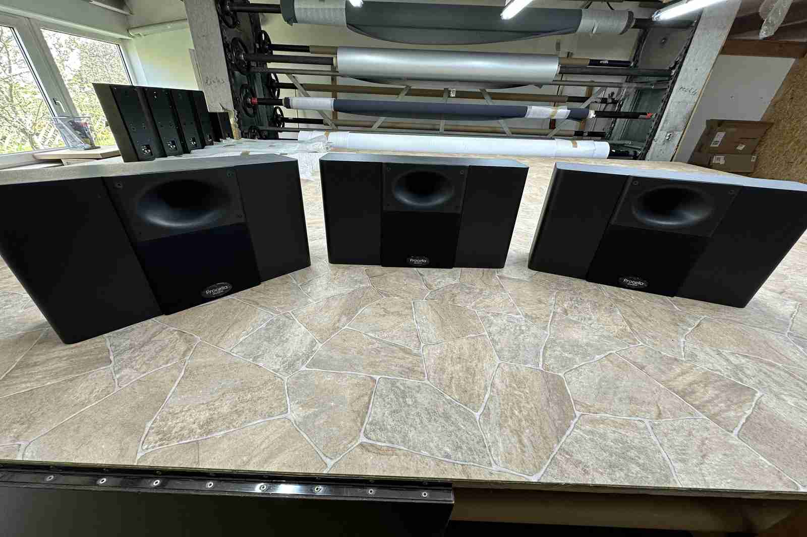 Procella P6 High End Lautsprecher  3x