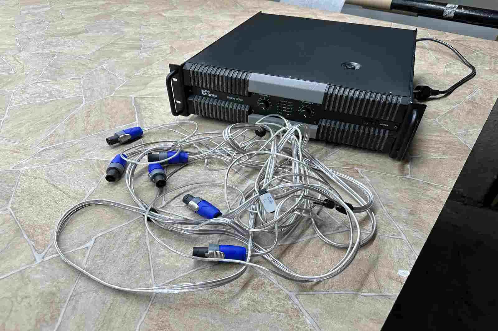 4x Custom Subwoofer mit Proline TTamp 3000 PA Endstufe
