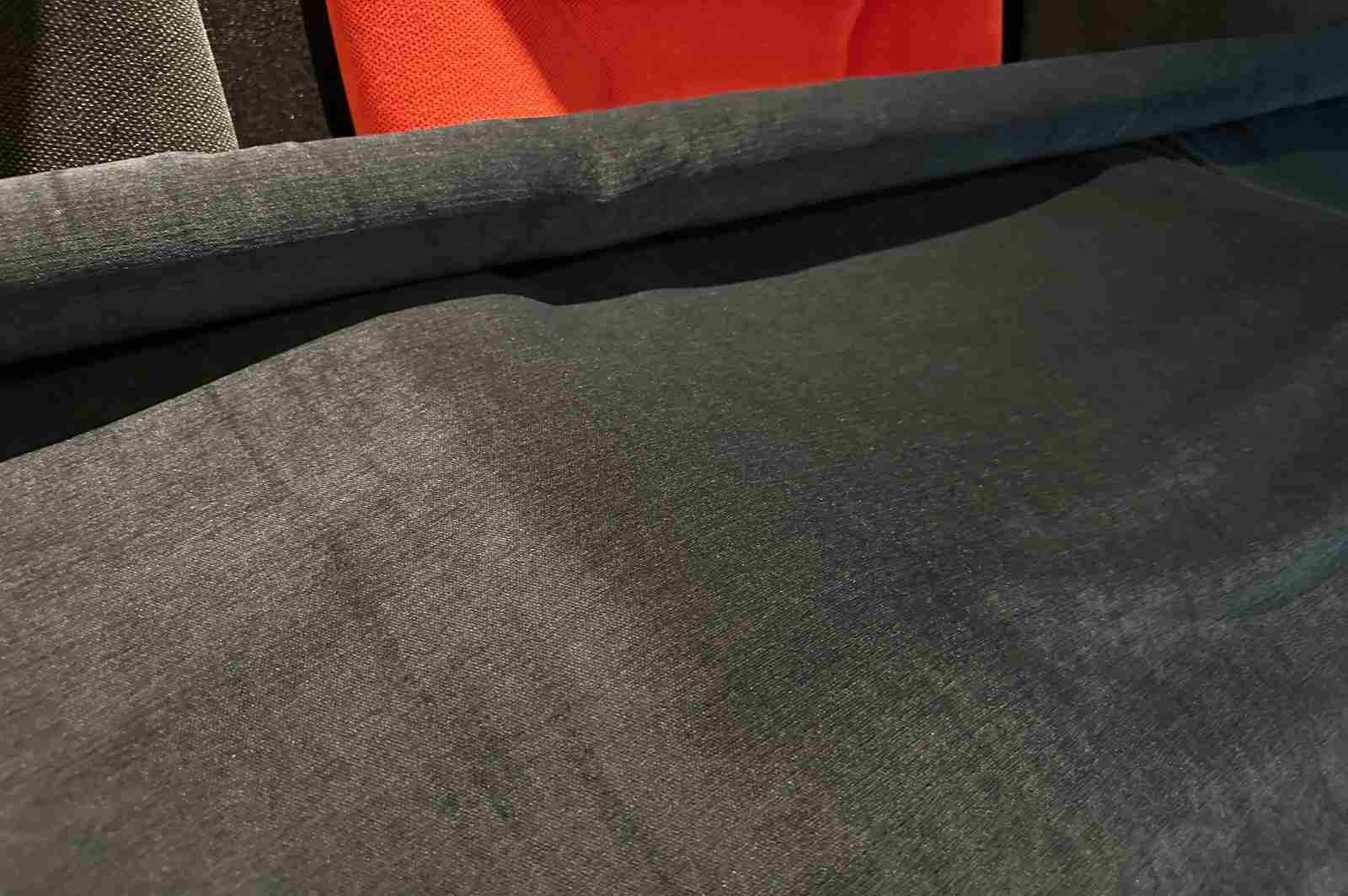 Stoff "Arnold" schwarz Meterware Heimkino