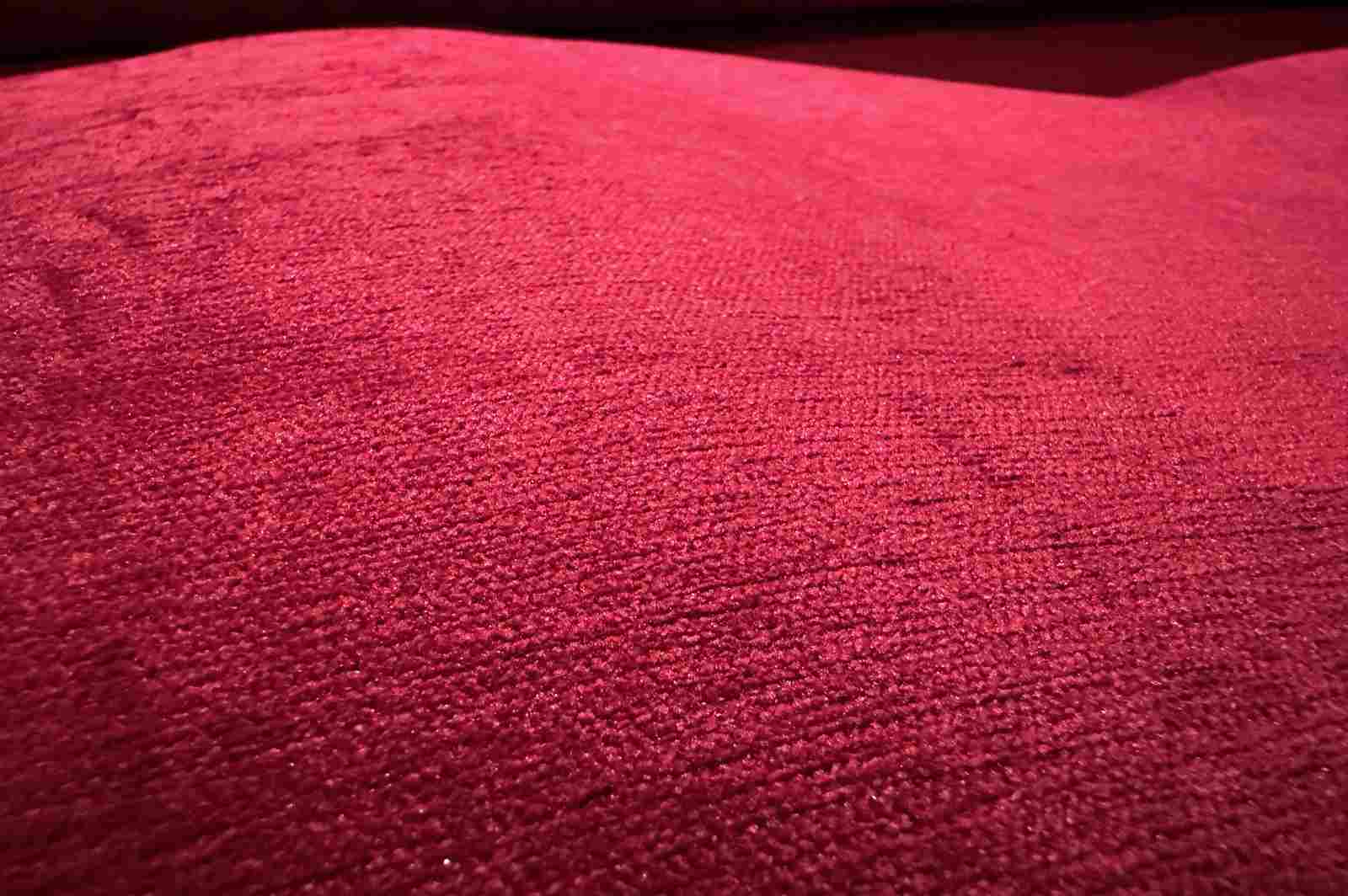 Stoff "Arnold" Rot Meterware Heimkino