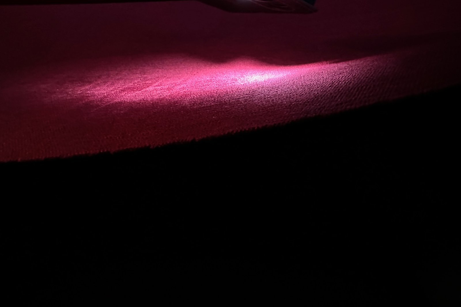 Stoff "Arnold" Rot Meterware Heimkino