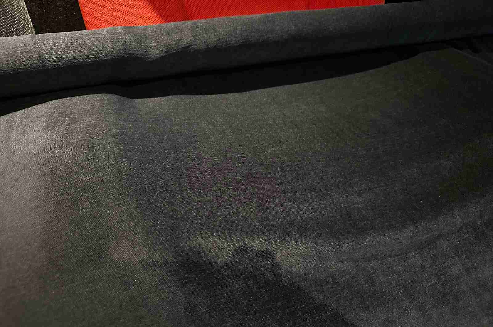 Stoff "Arnold" schwarz Meterware Heimkino