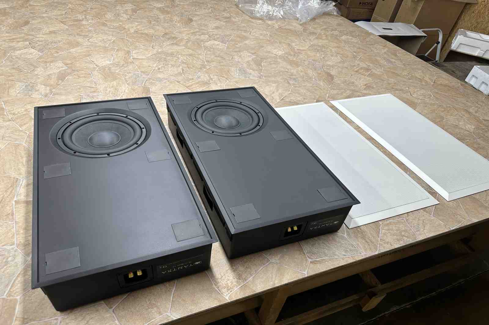 Speakercraft Tantra TS10 Inwall Subwoofer Paar