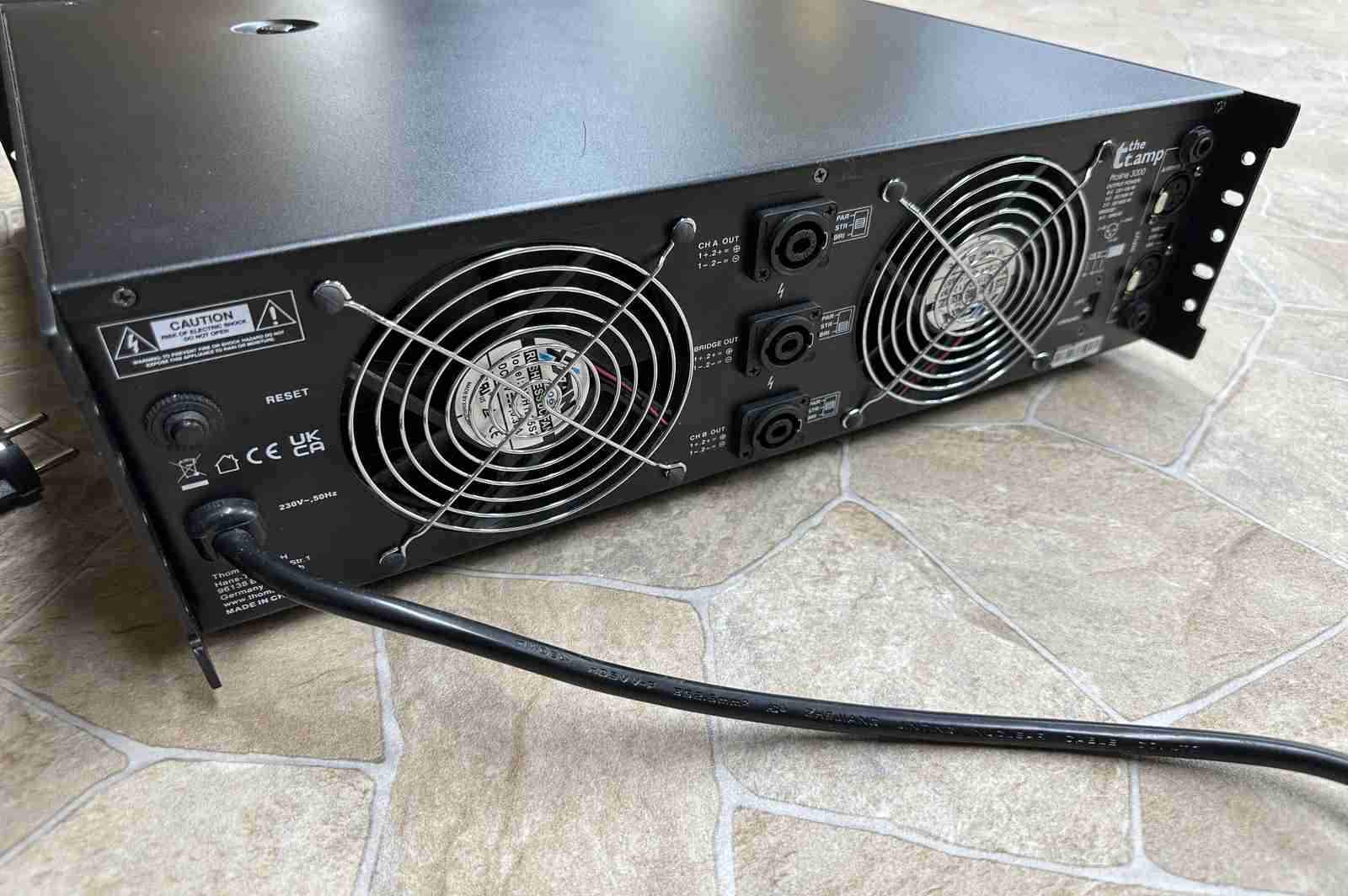 4x Custom Subwoofer mit Proline TTamp 3000 PA Endstufe